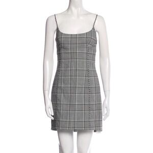 Alexander Wang Plaid Mini Dress